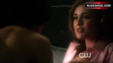 34. Melissa Roxburgh Lingerie Scene – The Tomorrow People