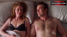3. Mireille Enos in Black Lingerie – The Catch