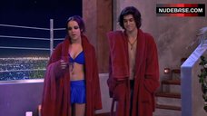 12. Elizabeth Gillies Bikini Scene – Icarly