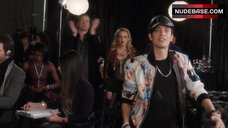 67. Elizabeth Gillies in Leather Bodysuite – Sex&Drugs&Rock&Roll