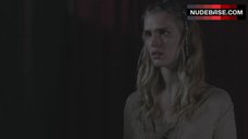 1. Gaia Weiss Shows Boobs – Vikings