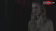 12. Gaia Weiss Shows Boobs – Vikings