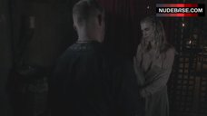 56. Gaia Weiss Shows Boobs – Vikings