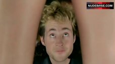 2. Heidi Klum Hot Lingerie Scene – Blow Dry