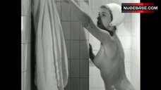 89. Marie-Helene Arnaud Nude under Shower – The Twilight Girls