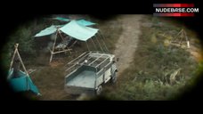 1. Evelien Bosmans Naked in Outdoor Shower – Cub