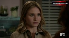 1. Katie Stevens Lesbian Kiss – Faking It