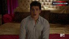 34. Katie Stevens in Sexy Black Lingerie – Faking It