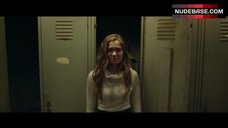 1. Haley Lu Richardson in Lingerie – Split