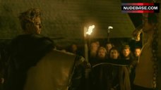 23. Josefin Asplund Bare Breasts – Vikings