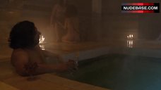 1. Sarine Sofair Shows Boobs and Bush – Game Of Thrones