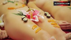 12. Anna Beletzki Sushi on Naked Body – Alpha House