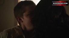 89. Elise Eberle Lesbian Kiss – Salem