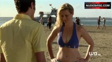 2. Bonnie Somerville in Bikini on Beach – Royal Pains