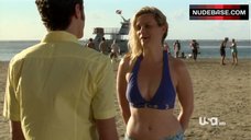 4. Bonnie Somerville in Bikini on Beach – Royal Pains