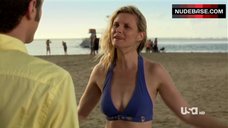 Bonnie Somerville in Bikini on Beach – Royal Pains