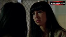 1. Diane Guerrero Lesbian Kiss – Orange Is The New Black