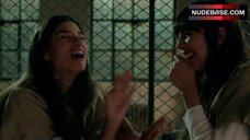 78. Diane Guerrero Lesbian Kiss – Orange Is The New Black