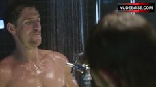 12. Kim Engelbrecht Nude in Shower – Dominion