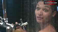 45. Kim Engelbrecht Nude in Shower – Dominion