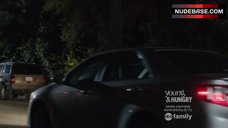 1. Amanda Leighton Flashes Lingerie – The Fosters