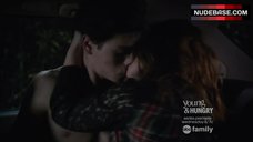 34. Amanda Leighton Flashes Lingerie – The Fosters