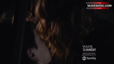 45. Amanda Leighton Flashes Lingerie – The Fosters