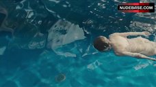 1. Viviane Albertine Naked in Swimming Pool – Exhibition