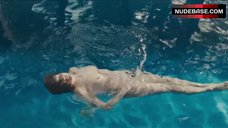 Viviane Albertine Naked in Swimming Pool – Exhibition