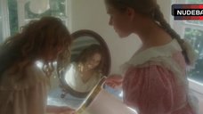 12. Elena Korikova Flashes Boobs – Lady Into Lassie