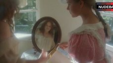 23. Elena Korikova Flashes Boobs – Lady Into Lassie