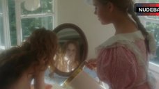 45. Elena Korikova Flashes Boobs – Lady Into Lassie