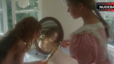 56. Elena Korikova Flashes Boobs – Lady Into Lassie