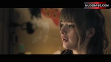 1. Allie Macdonald Side Boob – Stage Fright