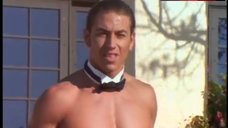 9. Michelle Bauer Swims Topless in Pool – Bikini Drive-In