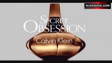 10. Eva Mendes Naked Breasts – Calvin Klein: Secret Obsession (Commercial)