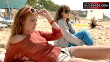 1. Margaux Rossi Shows Tits on Beach – Hotel De La Plage