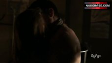 12. Anna Hopkins Lingerie Scene – Defiance