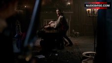 1. Caitriona Balfe Tits Scene – Outlander
