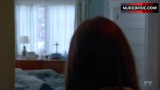 1. Alex Paxton-Beesley Lingerie Scene – The Strain