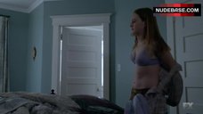 Alex Paxton-Beesley Lingerie Scene – The Strain