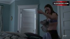 67. Alex Paxton-Beesley Lingerie Scene – The Strain