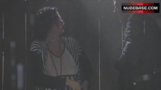 1. Anna Galiena Completely Nude – Black Angel