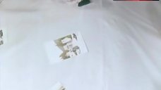 45. Danielle Dugas Shows Breasts and Hairy Pussy – Blue Movie