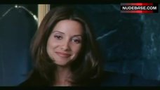 78. Leslie Danon in Sexy Black Lingerie – Burning Down The House