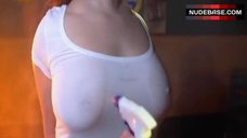 56. Annabeth Leong Nipples through Wet Shirt – Murder University