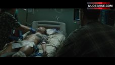 1. Cara Delevingne Unconscious in Lingerie – Suicide Squad