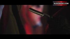 45. Tristan Risk Shows Tits during Striptease – The Editor