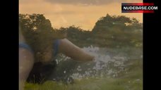 45. Lola Kirke Hot in Blue Swimsuit – Tomorrow Morning