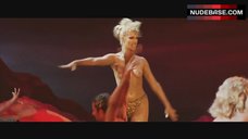 4. Elizabeth Berkley Topless on Stage – Showgirls